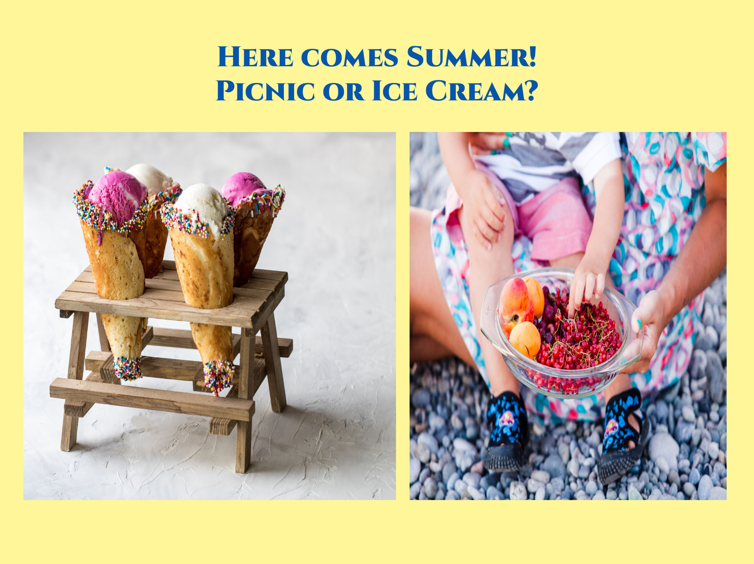 Beach Huts Picnics & Ice Cream