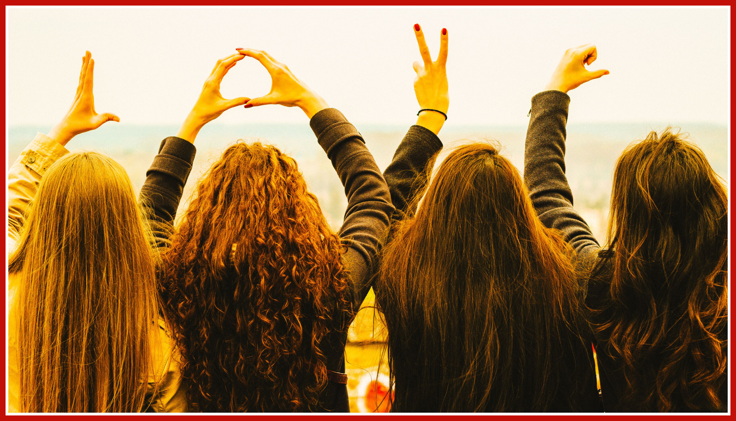 Beach Hut Celebrations on Galentine’s Day