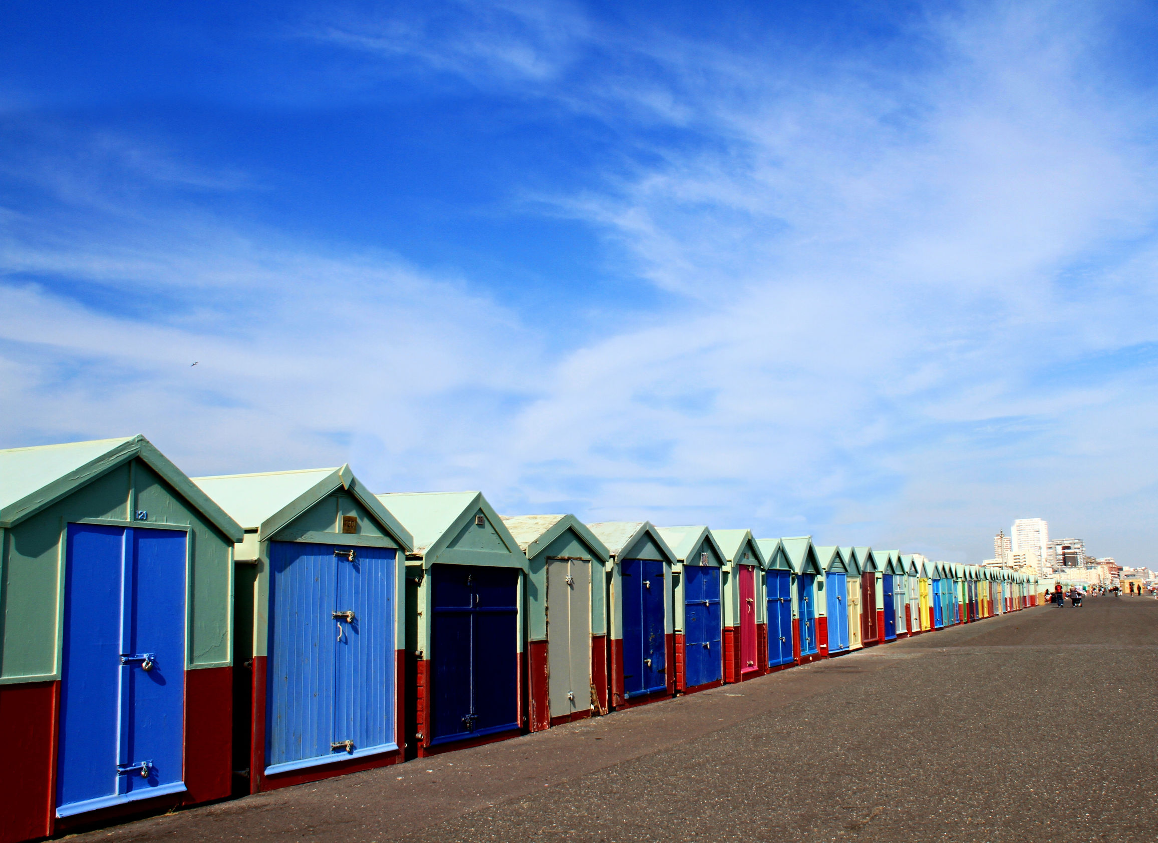 Beach Huts - Celebrate April
